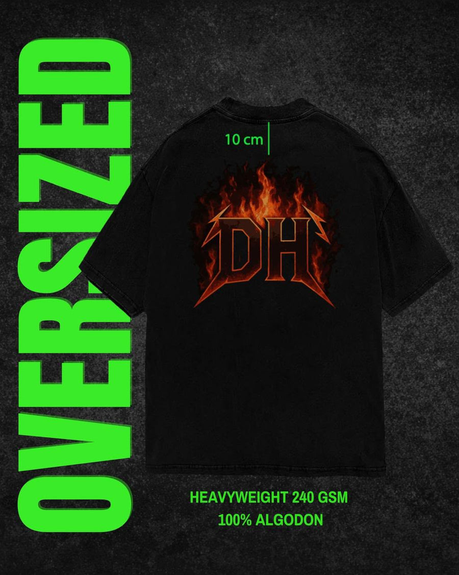 PLAYERA OVERSIZE SERIGRAFIA - STOCK LIMITADO!